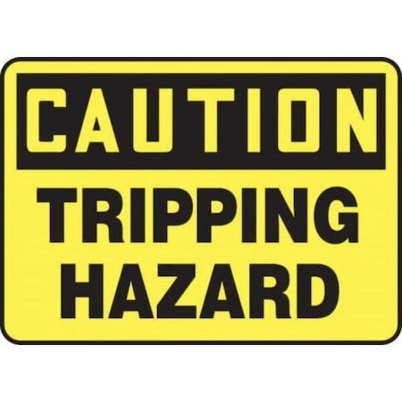 Accuform OSHA CAUTION Safety Sign TRIPPING MSTF664VA MSTF664VA